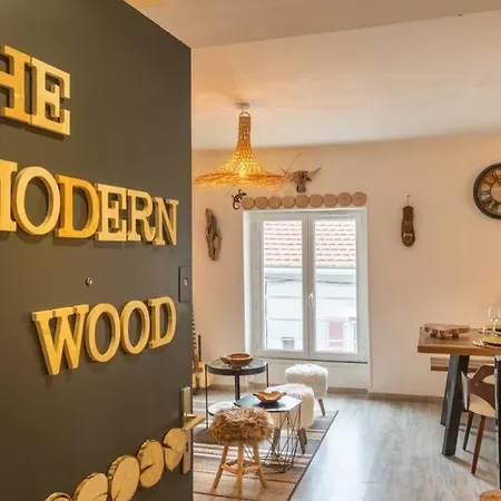 The Modern Wood, Hyper Centre, 8 Pers., T3 De 70m² Daire *
